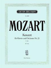 MOZART - CONCERTO N.25 (C) KV 503 BREITKOPF