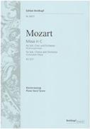 MOZART - MISSA IN C KV 317 BREITKOPF