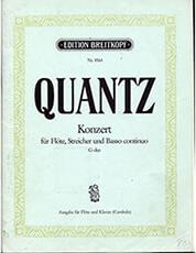 QUANTZ - CONCERTO G MAJOR BREITKOPF