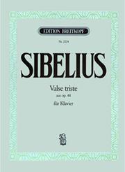 SIBELIUS - VALSE TRISTE OP.44 BREITKOPF