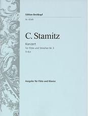 STAMITZ - CONCERTO N.3 D DUR BREITKOPF