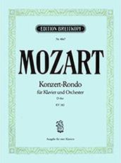 W.A.MOZART - KONZERT-RONDO FUR KLAVIER UND ORCHESTER D-DUR KV 382 / ΕΚΔΟΣΕΙΣ BREITKOPF