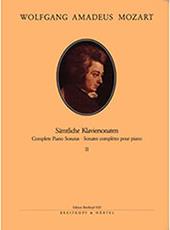 W.A. MOZART - SAMTLICHE KLAVIERSONATEN II / ΕΚΔΟΣΕΙΣ BREITKOPF