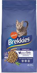 ΤΡΟΦΗ ADULT COMPLETE CAT ΚΟΤΟΠΟΥΛΟ (15KG) BREKKIES