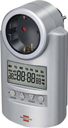 ΨΗΦΙΑΚΟΣ ΧΡΟΝΟΔΙΑΚΟΠΤΗΣ ΕΒΔΟΜΑΔΑΣ 1507500 230V BRENNENSTUHL