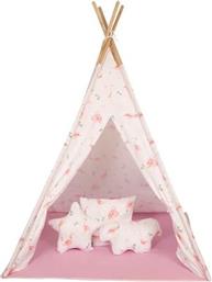 BABY ADVENTURE ΣΚΗΝΗ TEEPEE FLAMINGO - ΛΕΥΚΟ BRETON