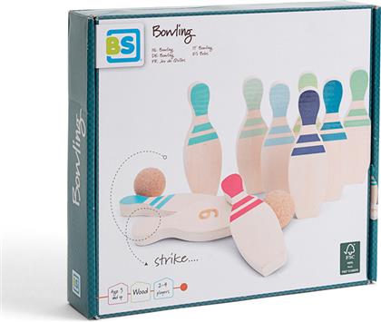 BOWLING ΜΕ ΞΥΛΙΝΕΣ ΚΟΡΙΝΕΣ GA463 - - GA463 BS TOYS