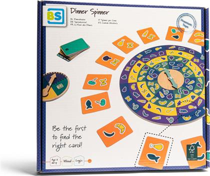 DINNER SPINNER FSC 100% GA437 - - GA437 BS TOYS