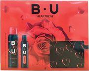 ΣΕΤ ΔΩΡΟΥ ΑΡΩΜΑ HEARTBEAT 50ML&ΑΠΟΣΜΗΤΙΚΟ SPRAY 150ML&BEAUTY BAG BU