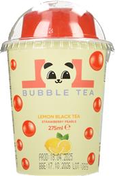 BUBBLE TEA LEMON BLACK TEA STRAWBERRY 275ML
