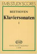 BEETHOVEN - KLAVIERSONATEN VOL.1 (POCKET SCORE) BUDAPEST