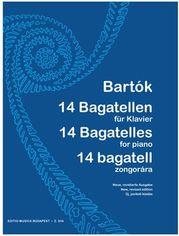 BELA BARTOK - 14 BAGATELLES BUDAPEST