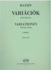 HAYDN - VARIATIONS IN F MIN BUDAPEST