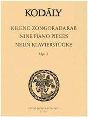 KODALY - 9 KLAVIERSTUCKE BUDAPEST