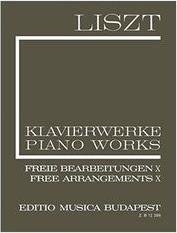 LISZT - FREE ARRANGEMENTS N.10 BUDAPEST