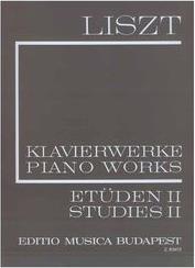 LISZT - STUDIES N.2 TROIS ETUDES DE CONCERT BUDAPEST