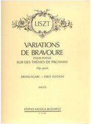 LISZT - VARIATIONS DE BRAVOURE BUDAPEST