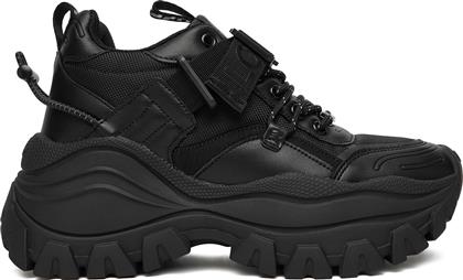 ΑΘΛΗΤΙΚΑ LOLA LACE UP COM LO 1636503 ΜΑΥΡΟ BUFFALO