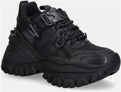 ΑΘΛΗΤΙΚΑ LOLA LACE UP COM LO ΧΡΩΜΑ: ΜΑΥΡΟ, 1636503-BLK BUFFALO