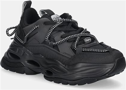 ΑΘΛΗΤΙΚΑ TRIPLET LACE BS ΧΡΩΜΑ: ΜΑΥΡΟ, 1410086-BLK BUFFALO