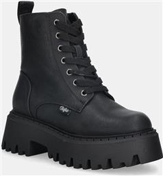 ΜΠΟΤΑΚΙΑ ΕΡΓΑΣΙΑΣ ASPEN LACE UP WARM ΧΡΩΜΑ: ΜΑΥΡΟ, 1622542-BLK BUFFALO