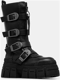 ΜΠΟΤΑΚΙΑ ΕΡΓΑΣΙΑΣ GOSPHER BIKER HI ZIP ΧΡΩΜΑ: ΜΑΥΡΟ, 1220051-BLK BUFFALO