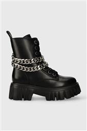 ΜΠΟΤΑΚΙΑ ΕΡΓΑΣΙΑΣ LION LACE UP T-CHAIN ΧΡΩΜΑ: ΜΑΥΡΟ, 1622367 BUFFALO από το ANSWEAR