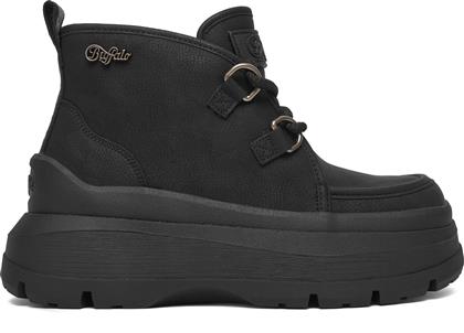ΜΠΟΤΑΚΙΑ OLYMPIA CHUKKA WARM 1622613 ΜΑΥΡΟ BUFFALO