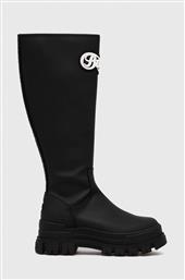 ΜΠΟΤΕΣ ASPHA RAIN HI ΧΡΩΜΑ: ΜΑΥΡΟ F31214006.BLK BUFFALO