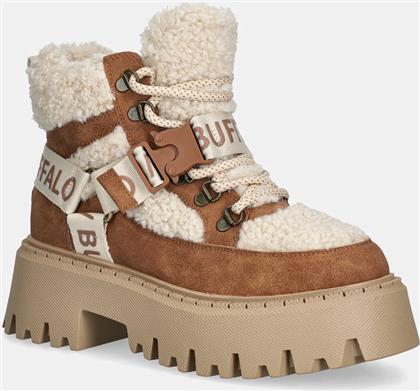 ΜΠΟΤΕΣ ΧΙΟΝΙΟΥ ASPEN COM MID WARM ΧΡΩΜΑ: ΚΑΦΕ, 1622594-BEI BUFFALO