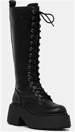 ΜΠΟΤΕΣ VICIOUS LACE UP HI ΧΡΩΜΑ: ΜΑΥΡΟ, 1622482-BLK BUFFALO