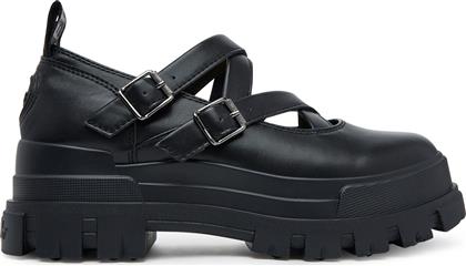 ΚΛΕΙΣΤΑ ΠΑΠΟΥΤΣΙΑ ASPHA BALLERINA CS 1620045 ΜΑΥΡΟ BUFFALO