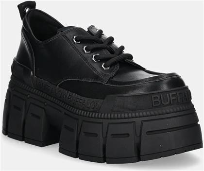ΚΛΕΙΣΤΑ ΠΑΠΟΥΤΣΙΑ GOSPHER LACE UP CS ΧΡΩΜΑ: ΜΑΥΡΟ, 1622349-BLK BUFFALO