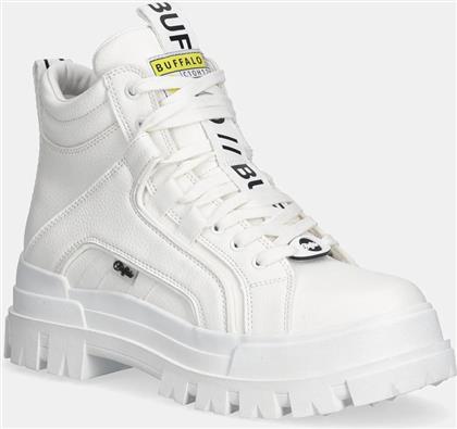 ΠΑΠΟΥΤΣΙΑ ASPHA NC MID BS ΧΡΩΜΑ: ΑΣΠΡΟ, 1400002-WHT BUFFALO