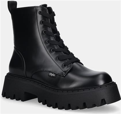 ΨΗΛΕΣ ΜΠΟΤΕΣ ASPEN LACE UP BS ΧΡΩΜΑ: ΜΑΥΡΟ, 1430032-BLK BUFFALO