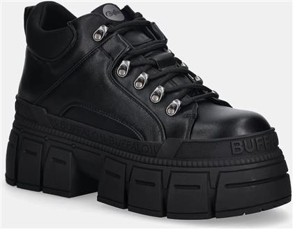 ΨΗΛΕΣ ΜΠΟΤΕΣ GOSPHER HIKE LO BS ΧΡΩΜΑ: ΜΑΥΡΟ, 1430035-BLK BUFFALO