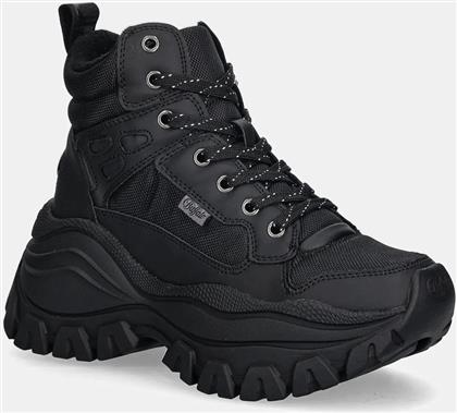 SNEAKERS LOLA LACE UP COM HI ΧΡΩΜΑ: ΜΑΥΡΟ, 1631066-BLK BUFFALO