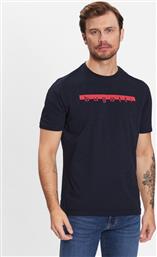 T-SHIRT 8350 35080 ΣΚΟΥΡΟ ΜΠΛΕ REGULAR FIT BUGATTI