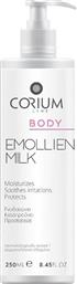 CORIUM EMOLLIENT BODY MILK ΕΝΥΔΑΤΙΚΟ ΓΑΛΑΚΤΩΜΑ ΣΩΜΑΤΟΣ ΜΕ ΚΑΤΑΠΡΑΥΝΤΙΚΗ & ΑΝΤΙΕΡΕΘΙΣΤΙΚΗ ΔΡΑΣΗ 250ML CORIUM LINE