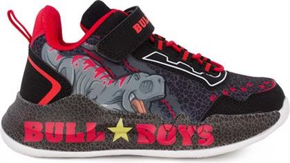 ΠΑΙΔΙΚΑ ΠΑΠΟΥΤΣΙΑ BULLBOYS SCARPA T-REX ΓΙΑ ΑΓΟΡΙΑ BLACK (ΜΕΓΕΘΗ 26-35) - ΜΠΛΕ BULL BOYS