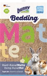 ΥΠΟΣΤΡΩΜΑ BUNNY BEDDING MATTE ΜΕ ΚΑΝΝΑΒΗ XLARGE (120X50CM) BUNNY NATURE