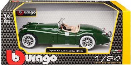 1/24 JAGUAR XK 120 ROADSTER 1951 18/22018GREEN ΑΥΤΟΚΙΝΗΤΟ BURAGO