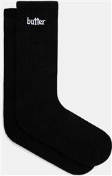 ΚΑΛΤΣΕΣ BASIC SOCKS ΧΡΩΜΑ: ΜΑΥΡΟ, BG243910 BUTTER GOODS