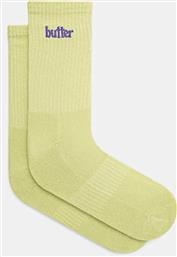 ΚΑΛΤΣΕΣ BASIC SOCKS ΧΡΩΜΑ: ΠΡΑΣΙΝΟ, BG243910 BUTTER GOODS