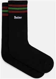 ΚΑΛΤΣΕΣ STRIPE SOCKS ΧΡΩΜΑ: ΜΑΥΡΟ, BG243912 BUTTER GOODS