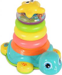 BW ΠΥΡΑΜΙΔΑ ΧΕΛΩΝΑ BUMP & GO B/O W/LIGHT & MUSIC (35397)
