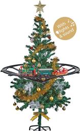 BW ΣΕΤ ΤΡΕΝΟ CHRISTMAS TREE B/O WITH LIGHT & MUSIC (289)