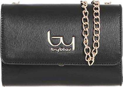 ΓΥΝΑΙΚΕΙΑ ΤΣΑΝΤΑ ΩΜΟΥ/CROSSBODY ''OLIVIA SAFFIANO'' - BYBS09A01F ΜΑΥΡΟ BY BYBLOS