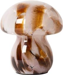 ΓΥΑΛΙΝΟ ΦΩΤΙΣΤΙΚΟ ΕΠΙΤΡΑΠΕΖΙΟ ''MUSHY'' 16 X 13 CM - AU950-999-25 ΚΑΦΕ CEST BON