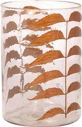 ΓΥΑΛΙΝΟ ΒΑΖΟ 14 X 14 X 20 CM ''DECOUPAGE'' - AC96.939.17 ΚΑΦΕ CEST BON